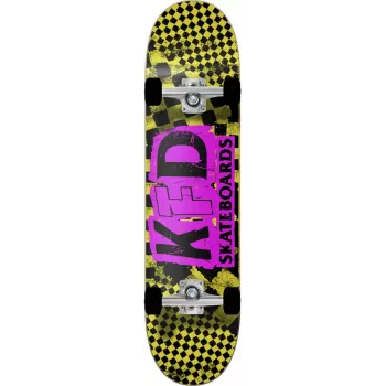 KFD Bandana Komplett skateboard 7.75 Yellow