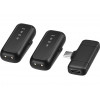SANDBERG Streamer USB-C Wireless Mic x2 - duálna mikrofónová sada - 20 Hz - 20 kHz