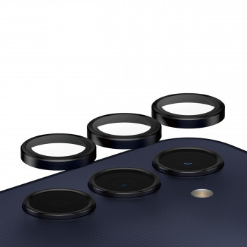PanzerGlass Hoops ochrana objektívu fotoaparátu pre Samsung Galaxy A25 5G, čierna