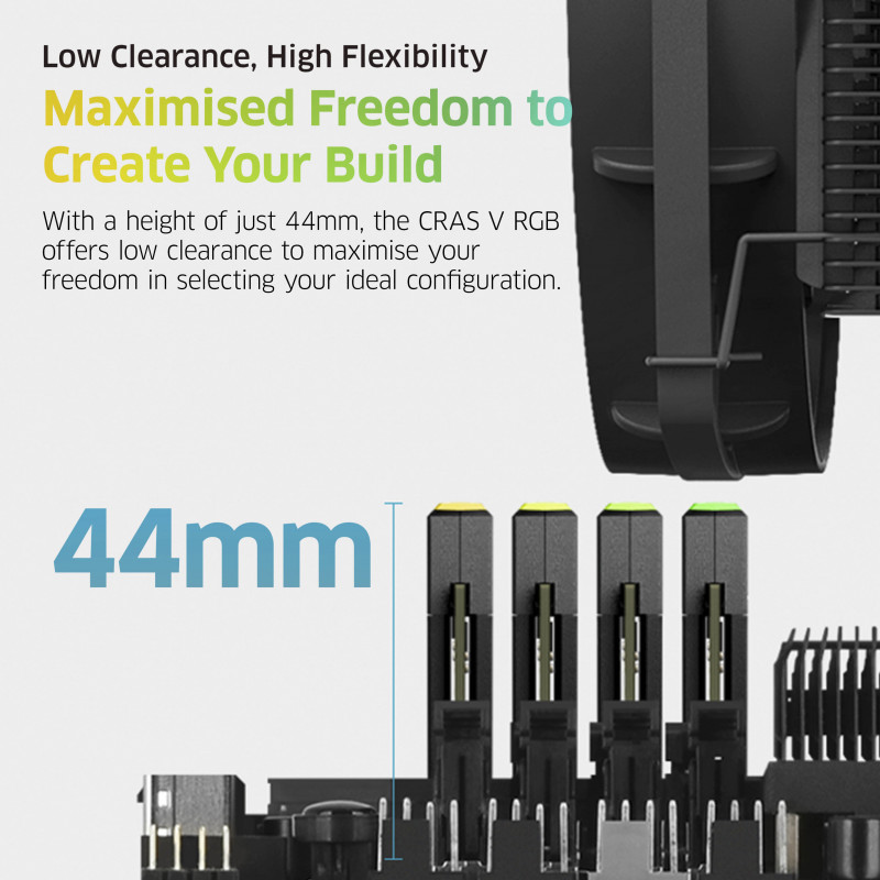 KLEVV CRAS V RGB 32GB (2x16GB) DDR5 6000MHz CL28 kit pamätí