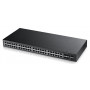 ZyXEL GS1920-48 48-portový Gigabit Smart Managed switch so 4 SFP uplinkmi a PoE+ (375W)