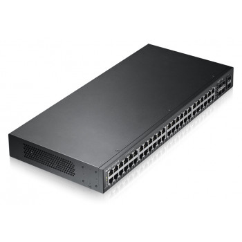 ZyXEL GS1920-48 48-portový Gigabit Smart Managed switch so 4 SFP uplinkmi a PoE+ (375W)