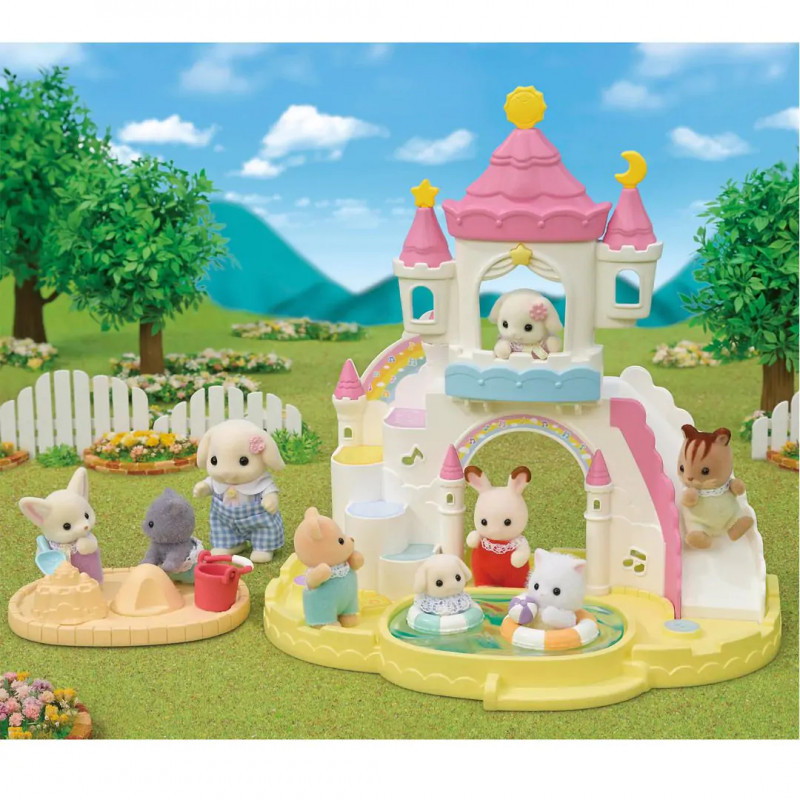 EPOCH Sylvanian Families materská škola pieskovisko a bazén herná sada