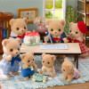 EPOCH Sylvanian Families Biscuit Bear rodina - 4 zberateľské figúrky