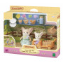 EPOCH Sylvanian Families slnečná pikniková sada - líška fenek sestra & bábätko