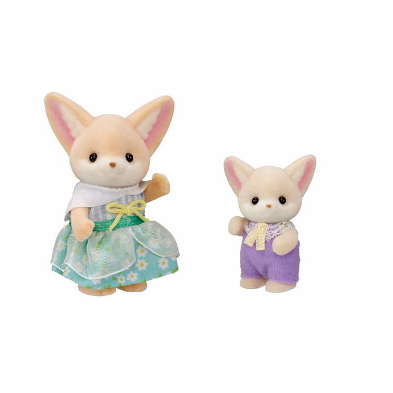 EPOCH Sylvanian Families slnečná pikniková sada - líška fenek sestra & bábätko