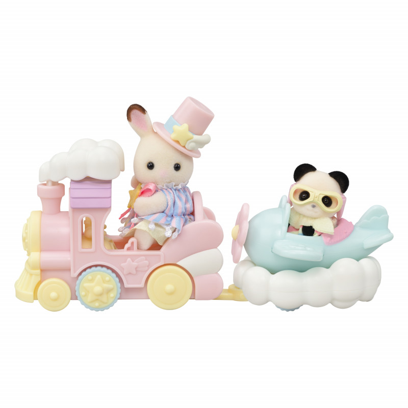 Sylvanian Families zábavný park herná sada s jazdou vláčikom