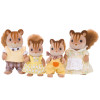 Epoch Sylvanian Families rodinka veveričiek orechových figúrky set