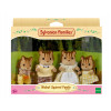 Epoch Sylvanian Families rodinka veveričiek orechových figúrky set