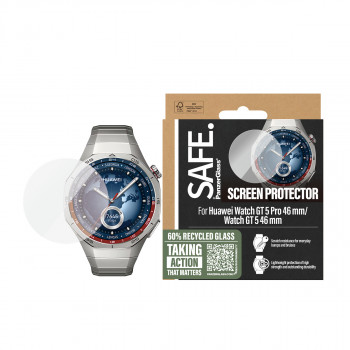 SAFE by PanzerGlass tvrdené sklo ochrana displeja pre Huawei Watch GT 46mm / Pro 46mm
