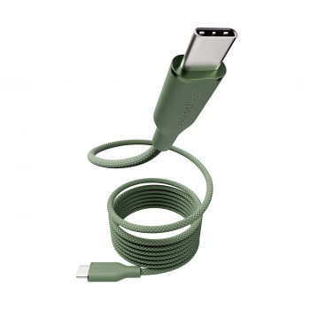 PanzerGlass empower Magnetic 240W USB-C na USB-C kábel 1,5 m zelený