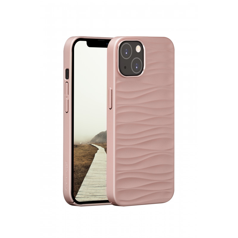 dbramante1928 Dune kožené puzdro pre iPhone 14 - ružová