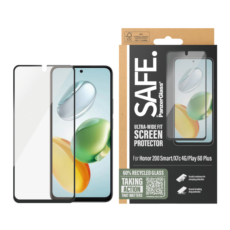 SAFE by PanzerGlass Honor 200 SmartScreen ochrana Ultra-Wide Fit SARNUWFG18200