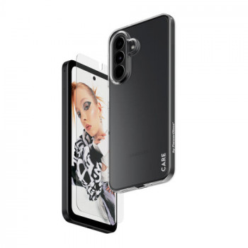 PanzerGlass Hoops 2-in-1 Ultra-Wide Fit ochranná sada na displej a kameru pre Samsung Galaxy S26+ – hnedá