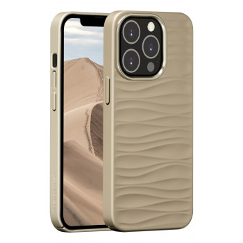 dbramante1928 Dune puzdro pre iPhone 14 Pro - pieskovobéžová