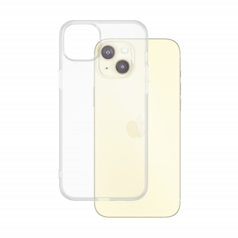SAFE by PanzerGlass iPhone 15 Plus tvrdé puzdro transparentné 100% recyklované TPU