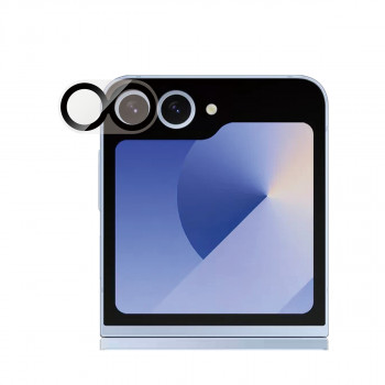 PanzerGlass PicturePerfect ochrana kamery pre Samsung Galaxy Z Flip6 (F741, F7374) - ultrajasné tvrdené sklo, tvrdosť 9H, odolnosť proti poškriabaniu a nárazom, oleofóbny povlak, jednoduchá inštalácia