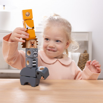 Melissa & Doug Blockables Woodland Friends sada