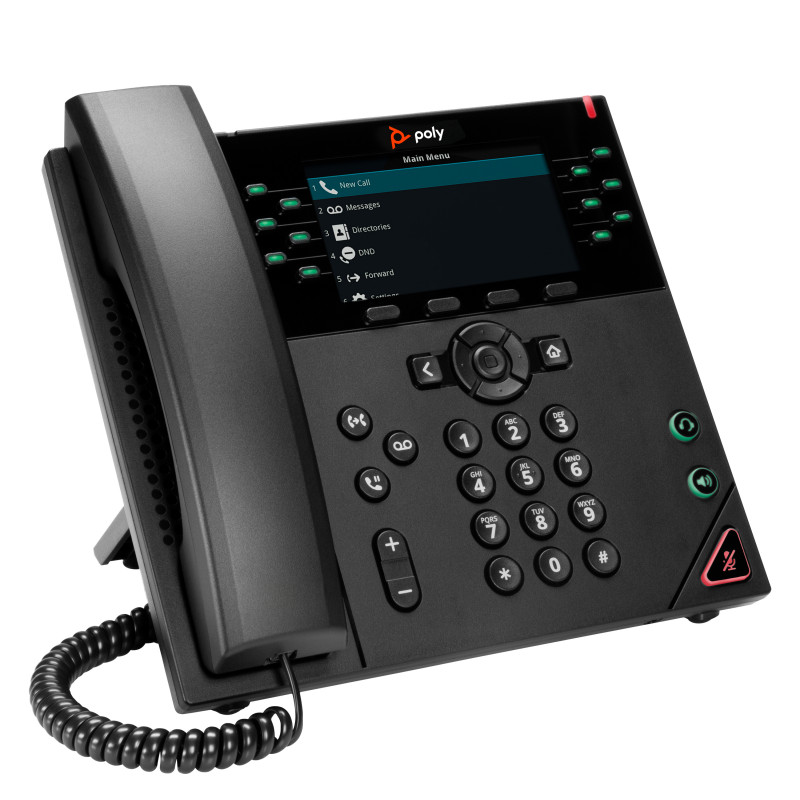 HP Poly VVX 450 business IP telefón - VoIP telefón