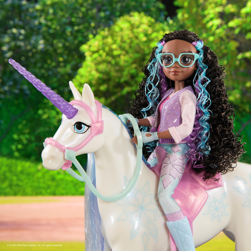 Spin Master Unicorn Academy - Glacier jednorožec & Ava jazdkyňa figúrková sada