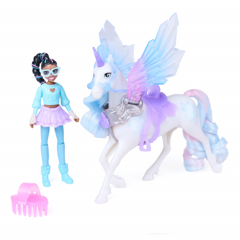 Spin Master Unicorn Academy Wing Magic Layla a Glacier herná sada