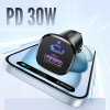 UGREEN EC305 30W USB-C + USB-A nástenná nabíjačka PD 3.0 PPS Quick Charge 3.0 čierna