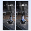 UGREEN EC305 30W USB-C + USB-A nástenná nabíjačka PD 3.0 PPS Quick Charge 3.0 čierna