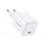 UGREEN X512 20W GaN USB-C nástenná nabíjačka (biela)