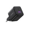 UGREEN X516 GaN 30W USB-C + USB-A nástenná nabíjačka čierna