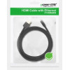UGREEN HD127 Micro-HDMI na HDMI kábel 4K 3D 1 m čierny