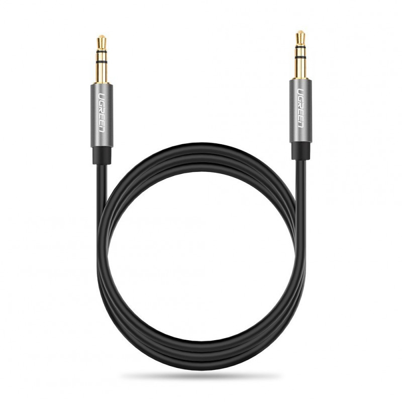 UGREEN 3,5 mm AUX audio kábel 5 m čierny