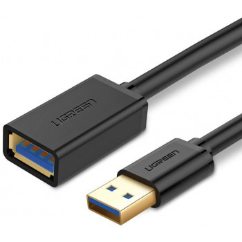 UGREEN USB 3.0 predlžovací kábel 1,5 m čierny