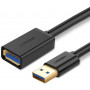 UGREEN USB 3.0 predlžovací kábel 1,5 m čierny