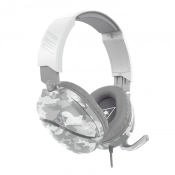 Turtle Beach RECON 70 drôtové slúchadlá over-ear na hranie so sklopným mikrofónom, biele kamufláž (TBS-6230-02)