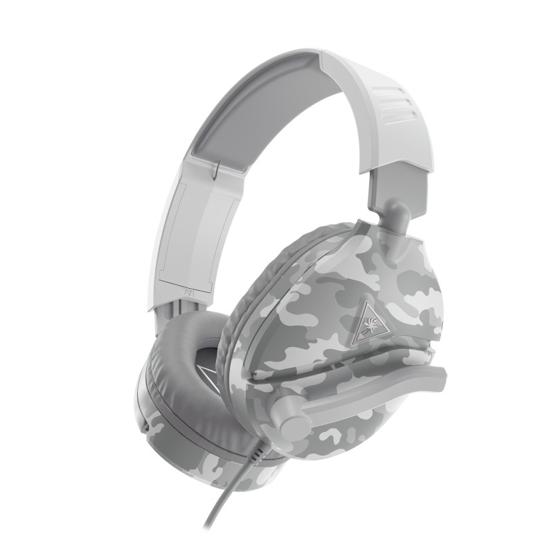 Turtle Beach RECON 70 drôtové herné slúchadlá cez uši so sklopným mikrofónom, biele Camo (TBS-6230-02)