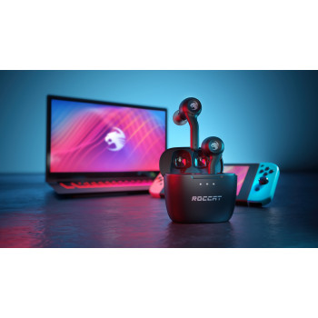 Slúchadlá true wireless Roccat Syn Buds Air, Bluetooth 5.1, čierne (ROC-14-102-02)