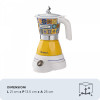 Ariete Moka Positano Electric elektrická moka kanvica 1358PO, čierna