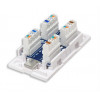 Intellinet 504904 Cat5e UTP Keystone jack, 90-stupňová LSA rezacia svorková technika, biela