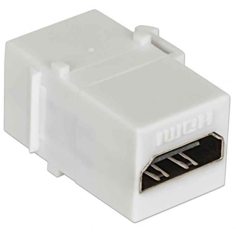 Intellinet Keystone modul RJ45 na HDMI konektor samica/samica biely