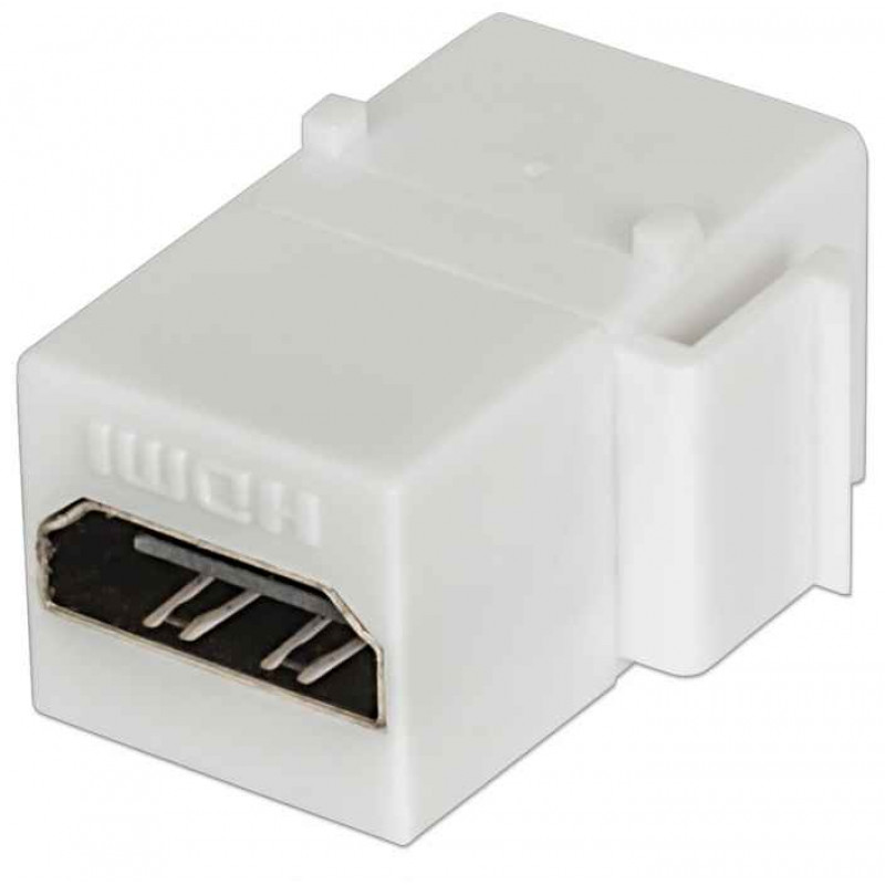 Intellinet Keystone modul RJ45 na HDMI konektor samica/samica biely
