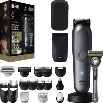Braun AIO 9540 All-in-One Style Kit, strieborná