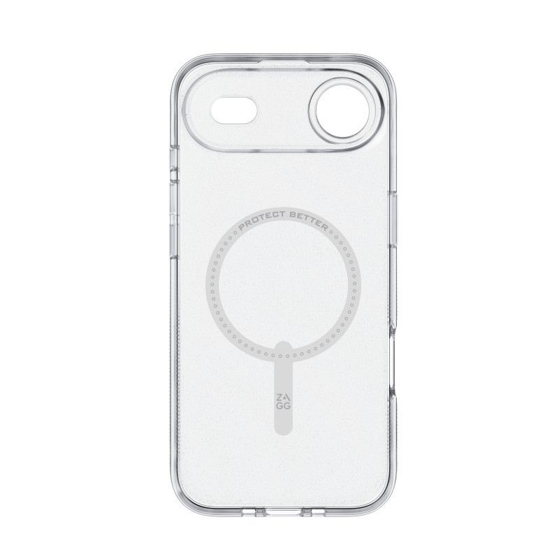 ZAGG Milan Snap puzdro pre Apple iPhone 13 Pro Max - transparentné s glitrovým vírom