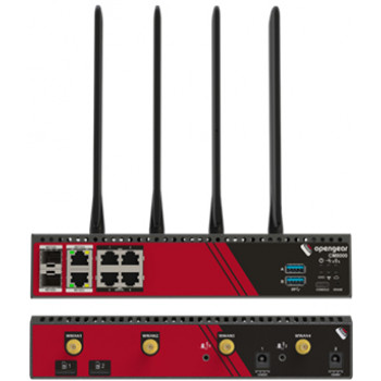 Opengear CM8008-C 8-portový RS232 konzolový server s duálnym Gigabit Ethernet/SFP combo a USB 3.0
