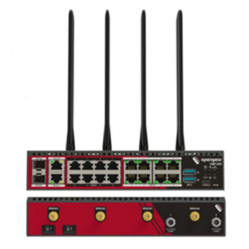 Opengear OM1308-8E-C s 8x RS-232 portmi (X1/X2 voliteľné) a 8x 1GbE switch