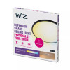 Signify WiZ Super Slim stropné svietidlo, nastaviteľná biela & farba, 14 W, čierna