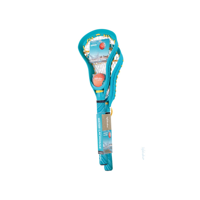 Waboba Mini Lacrosse Set – vodná lakrosová hokejka a loptička, modrá