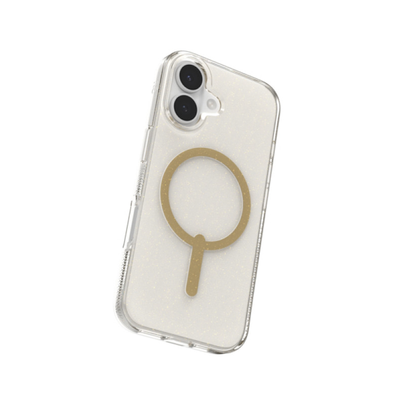 ZAGG Milan Snap puzdro pre iPhone 17 – Glitter Gold