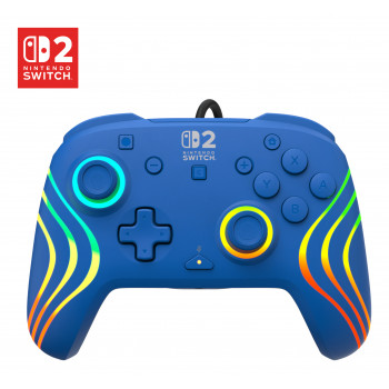 Turtle Beach Afterglow Wave drôtový ovládač pre Nintendo Switch 2, modrý (TBC-8006-25)