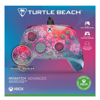 Turtle Beach Rematch Advanced drôtový ovládač pre Xbox a PC, Kyoto Bloom Reveal (TBC-2404-45)