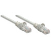 Intellinet sieťový kábel Cat6 U/UTP, 1,5 m, sivý